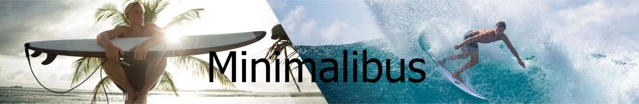 Mini Malibu Surfboard anfängerfreundlich Kategorie Header