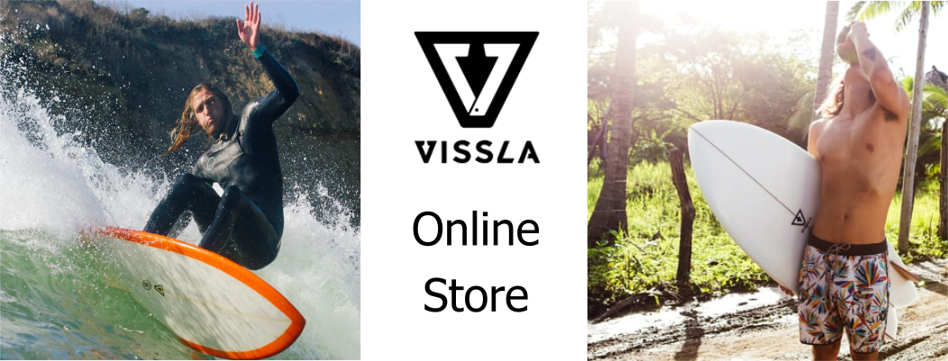 Vissla Online Shop europe header