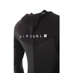Rip Curl Omega 5.3mm Neoprene black Wetsuit Back Zip size MS