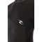 Rip Curl Omega 5.3mm Neopren schwarz Wetsuit Back Zip Größe MT