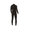 Vissla High Seas 4.3mm Neopren Fullsuit Wetsuit Zip Free Herren schwarz