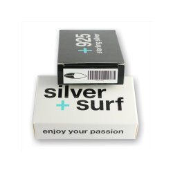 Silver+Surf Silber Schmuck Ski Größe L Double...