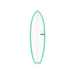 Surfboard TORQ Epoxy TET 5.11 MOD Fish Seagreen mint...