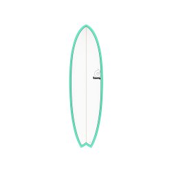 Surfboard TORQ Epoxy TET 6.3 MOD Fish Seagreen mint...