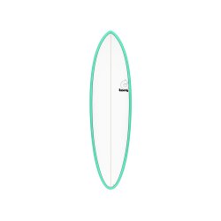 Surfboard TORQ Epoxy TET 6.8 Funboard Seagreen mint...