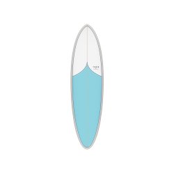 Surfboard TORQ Epoxy TET 6.8 Funboard Classic 3.0 blau...