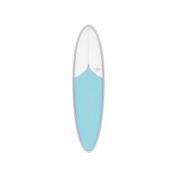 Surfboard TORQ Epoxy TET 7.2 Funboard Classic 3.0 blue white