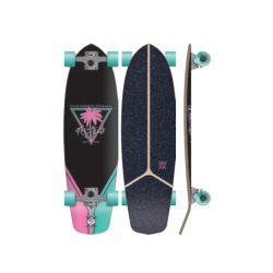 FLYING WHEELS Skateboard 36 Palmista rosa mint gr&uuml;n