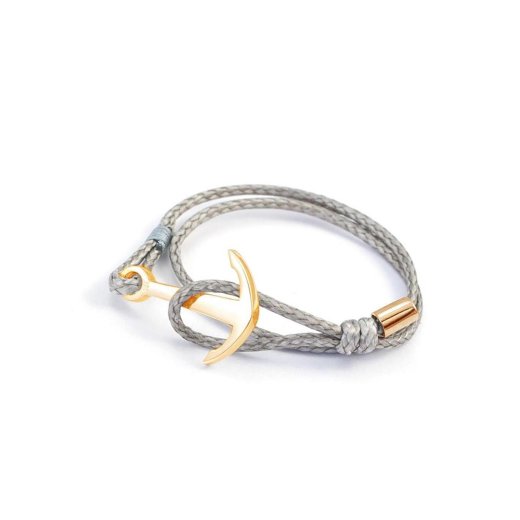 Silver+Surf bracelet  L Ancor Pure gold plated