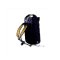 OverBoard waterproof backpack 20 litres black yellow