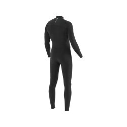 VISSLA Seven Seas 4.3mm Neopren Wetsuit Fullsuit mit Chest Zip in schwarz Größe XS