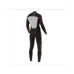 VISSLA Seven Seas 4.3mm neoprene wetsuit fullsuit with chest Zip black sizeXS