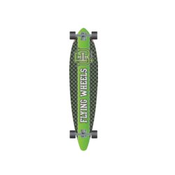 FLYING WHEELS Downhill Skateboard 43 Varsity Lime green