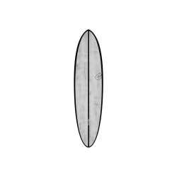 Surfboard TORQ ACT Prepreg Chopper 6.10 schwarz Rail