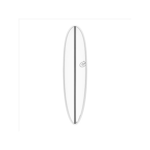 Surfboard TORQ Epoxy TET CS 7.6 Funboard white Carbon