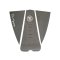 Surfganic Premium Eco Surfboard Foot Grip Tail Traction Pad grey three-piece