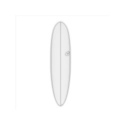 Surfboard TORQ TEC-HD M2.0 7.10 White Pinline