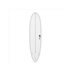 Surfboard TORQ TEC-HD M2.0 7.10 Weiss Pinline