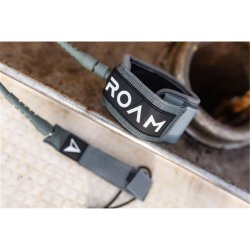 ROAM Surfboard Leash Premium 9.0 Calf 7mm gray