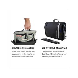 OverBoard Messenger Organiser Inner Bag grey