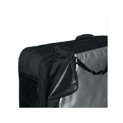 SNIPER Bodyboard Tasche Rollcover mit Rädern silber schwarz