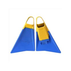 SNIPER Bodyboard Fins Blue Yellow