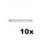 FUTURES Finbox Longboard 10.75 Inch white 10 pcs