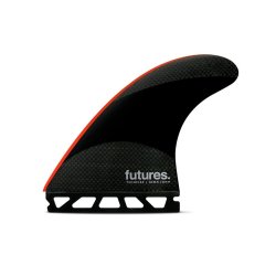 FUTURES Thruster Surf Fin Set JJF-2 L Techflex green black