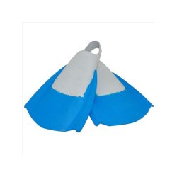 WAVE POWER Bodyboard swim Fins size S 38-40 blue grey