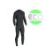 Vissla Eco Seas Fullsuit 3-2 Neopren Chest Zip Wetsuit Naturalpren
