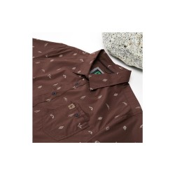Hippytree Shirt Shirt Motif Woven short sleeve shirt leisure shirt