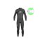 So&ouml;ruz Fighter Fullsuit 3-2 Neopren Chest Zip Wetsuit Black Size S
