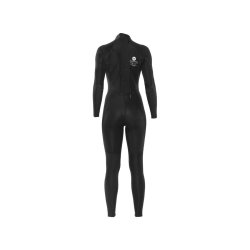 SISSTR Evolution 3.2mm Eco Wetsuit Print Blumenmuster Back Zip schwarz Frauen wetsuit