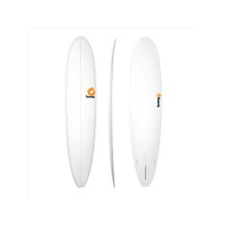 Surfboard TORQ Epoxy TET 9.0 Longboard  Pinlines white
