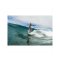 Surfboard TORQ Epoxy TET 8.6 Longboard Pinline weiß